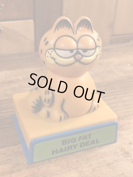 80年代頃のガーフィールドのビンテージプラスチックトイ