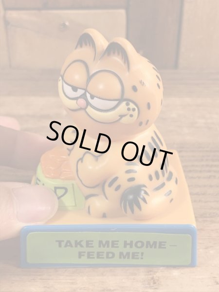 80年代頃のガーフィールドのヴィンテージメッセージトイ