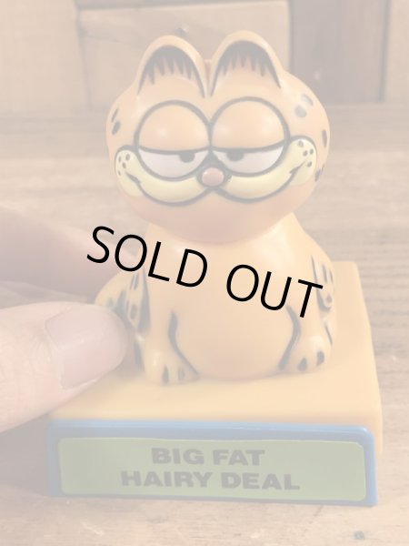 80年代頃のガーフィールドのビンテージプラスチックトイ