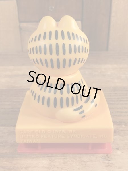 80年代頃のガーフィールドのヴィンテージプッシュトイ