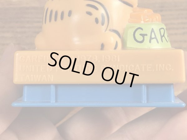 80年代頃のガーフィールドのヴィンテージメッセージトイ