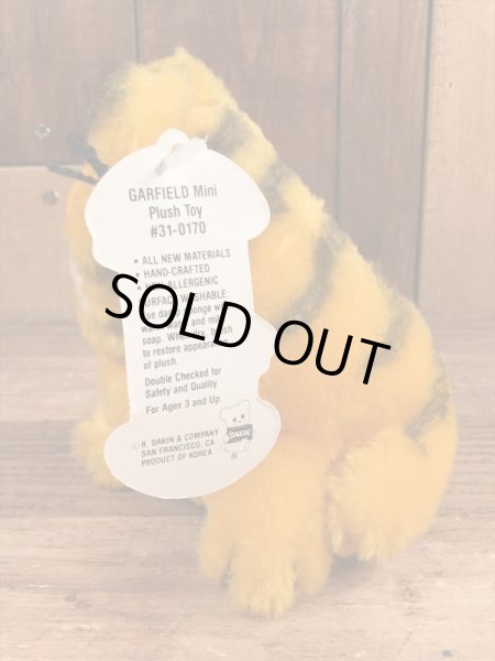 80年代頃のガーフィールドのヴィンテージのぬいぐるみ