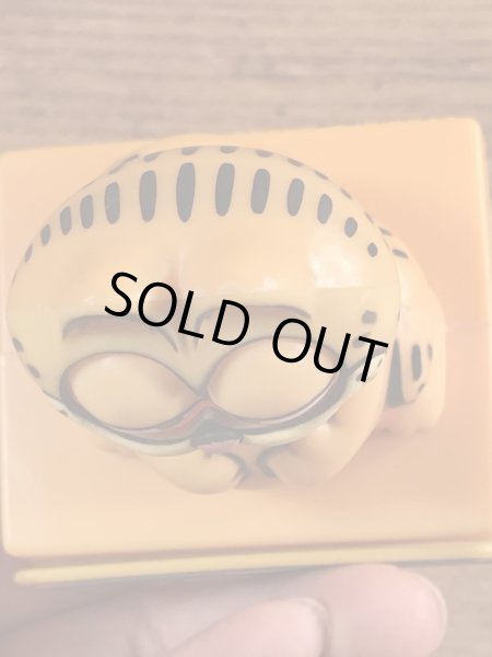 80年代頃のガーフィールドのビンテージプッシュトイ