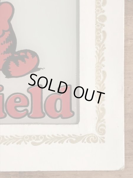 70〜80年代頃のガーフィールドのビンテージガラスプレート