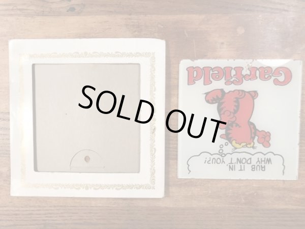 70〜80年代頃のガーフィールドのヴィンテージ壁掛けプレート