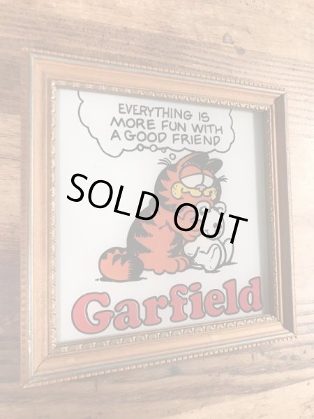 70〜80年代頃のガーフィールドのビンテージ壁掛け