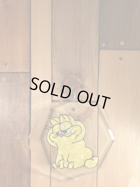 70〜80年代頃のガーフィールドのビンテージガラスオーナメント