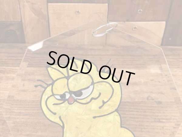 70〜80年代頃のガーフィールドのビンテージガラスオーナメント