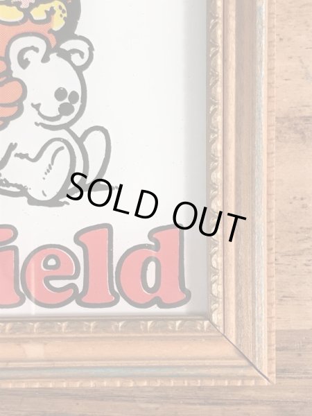 70〜80年代頃のガーフィールドのヴィンテージガラスアート