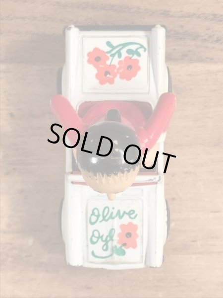 80年代頃のポパイのオリーブのビンテージミニカー