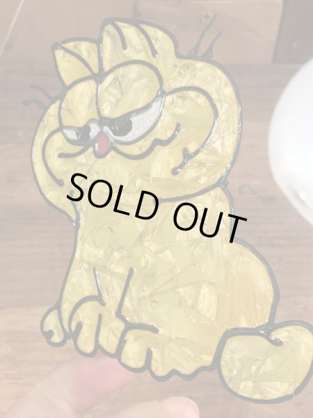 70〜80年代頃のガーフィールドのビンテージガラスオーナメント