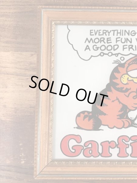 70〜80年代頃のガーフィールドのビンテージ壁掛け