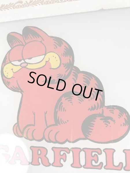 70〜80年代頃のガーフィールドのビンテージガラスプレート