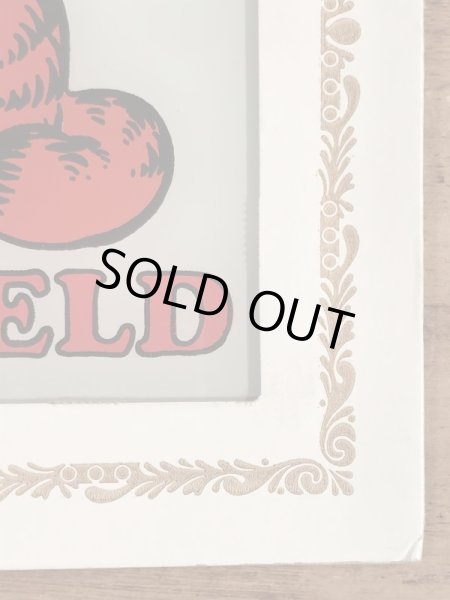 70〜80年代頃のガーフィールドのビンテージガラスプレート