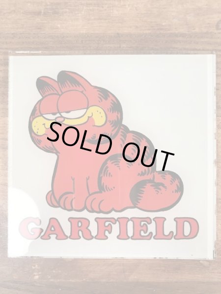 70〜80年代頃のガーフィールドのヴィンテージ壁掛けプレート