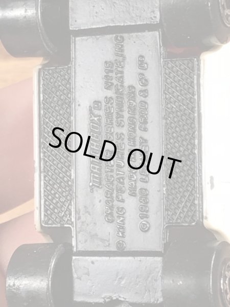 80年代頃のポパイのオリーブのビンテージミニカー