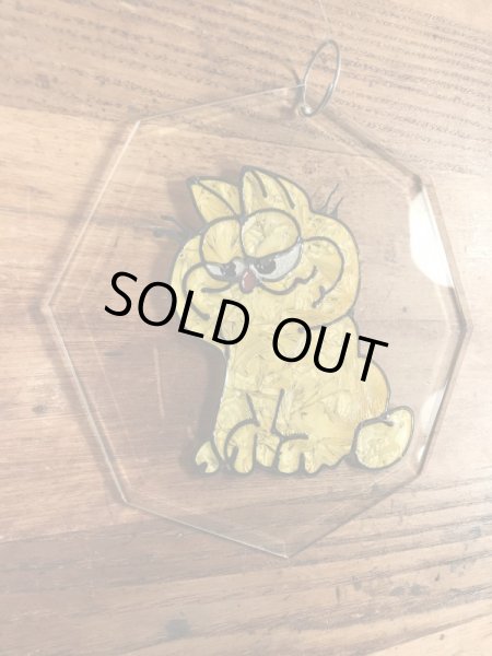 70〜80年代頃のガーフィールドのビンテージガラスオーナメント