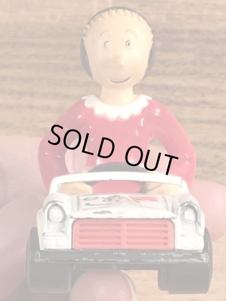 80年代頃のポパイのオリーブのビンテージミニカー