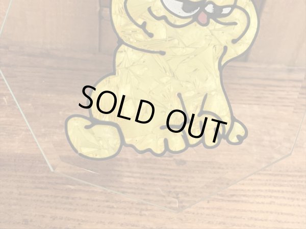 70〜80年代頃のガーフィールドのビンテージガラスオーナメント