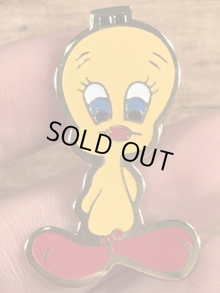 80年代〜頃のルーニーテューンズのトゥイーティーのヴィンテージピンズ