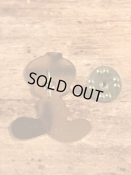 80年代〜頃のルーニーテューンズのトゥイーティーのビンテージピンバッジ