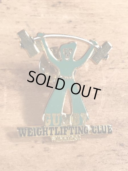 80年代頃のガンビーのビンテージピンバッジ