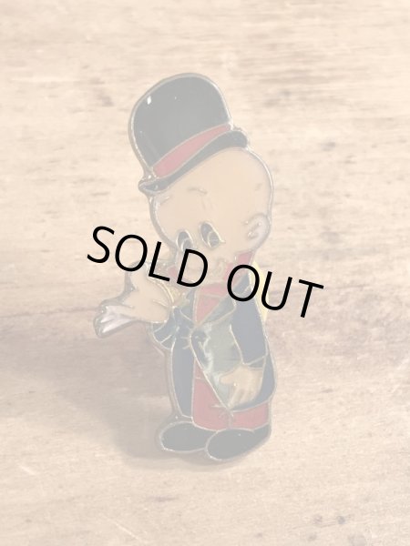 80年代頃のルーニーテューンズのエルマーファッドのビンテージピンバッジ