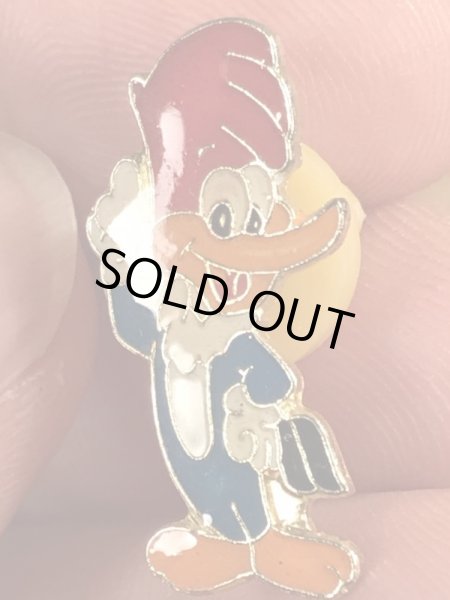 80年代頃のウッディーウッドペッカーのビンテージピンバッジ