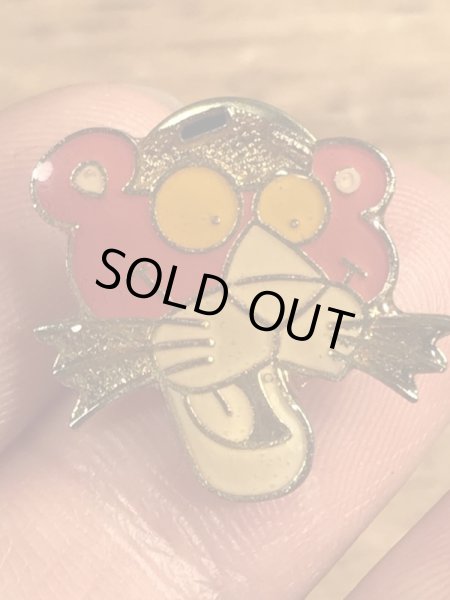 80年代頃のピンクパンサーのビンテージピンバッジ