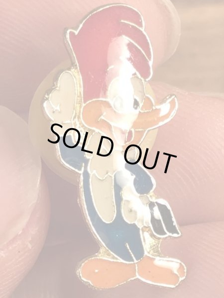 80年代頃のウッディーウッドペッカーのヴィンテージピンズ