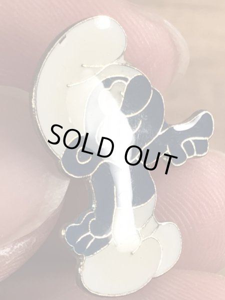 80年代頃のスマーフのビンテージピンバッジ