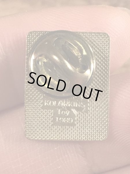 80年代頃のClickのエナメル加工のビンテージピンバッジ