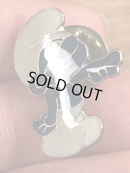 80年代頃のスマーフのビンテージピンバッジ