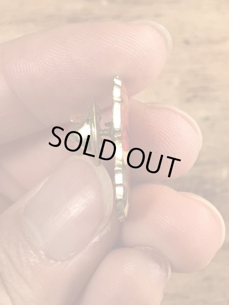 80年代頃のサンタクロースのビンテージピンバッジ