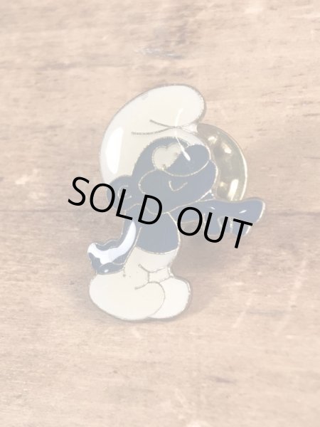 80年代頃のスマーフのビンテージピンバッジ