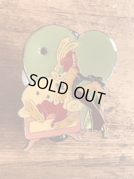 80年代頃のロジャーラビットのビンテージピンバッジ