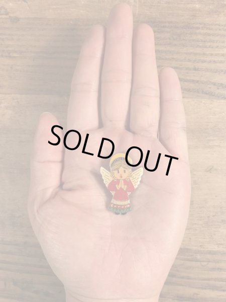 80年代頃の天使のヴィンテージピンバッチ