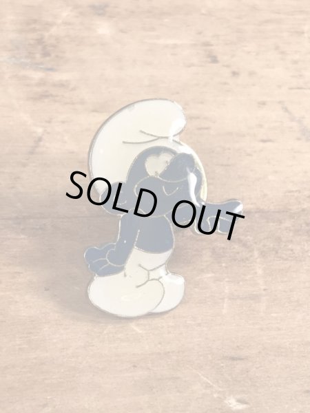 80年代頃のスマーフのビンテージピンバッジ