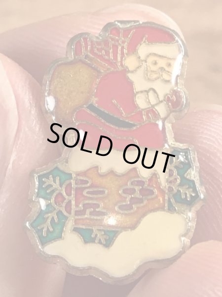 80年代頃のサンタクロースのヴィンテージピン