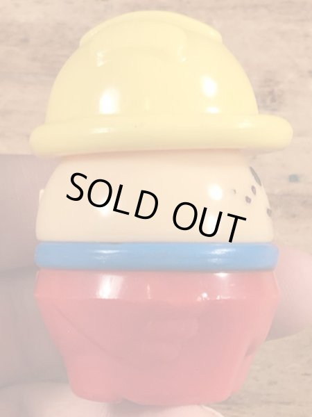 赤ボトムの作業員のリトルタイクスのヴィンテージのトドルトッツ