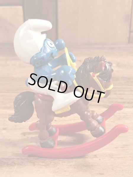 80年代頃のスーパースマーフのビンテージPVCフィギュア