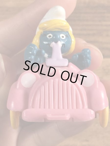 80年代頃のスマーフェットのビンテージPVCフィギュア