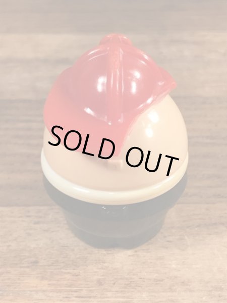 白人の消防士のリトルタイクスのトドルトッツのヴィンテージのトイ