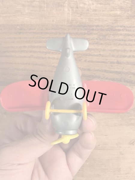 飛行機に乗ったスーパースマーフのヴィンテージPVCフィギュア