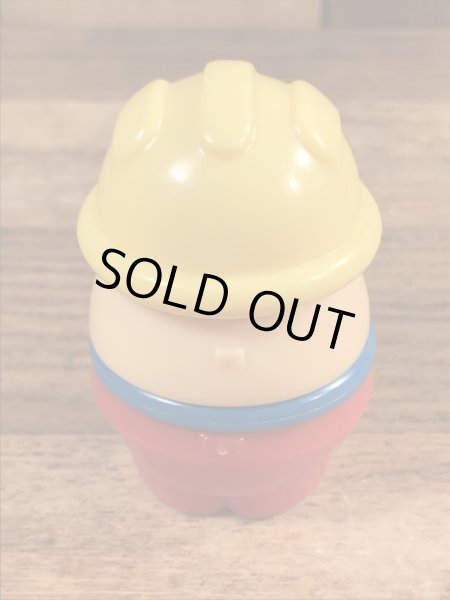 赤ボトムの作業員のリトルタイクスのヴィンテージのトドルトッツ