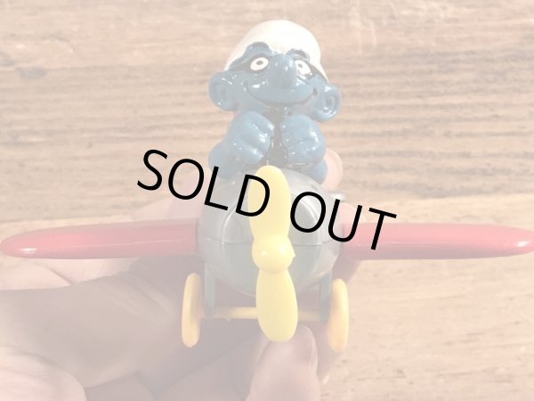 80年代頃のスーパースマーフのビンテージPVCフィギュア