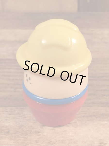 赤ボトムの作業員のリトルタイクスのヴィンテージのトドルトッツ