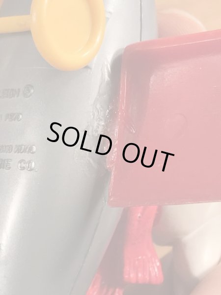 飛行機に乗ったスーパースマーフのヴィンテージPVCフィギュア