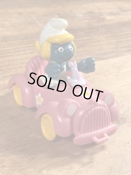 80年代頃のスマーフェットのビンテージPVCフィギュア