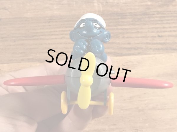 80年代頃のスーパースマーフのビンテージPVCフィギュア